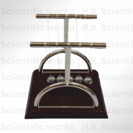 NEWTON'S CRADLE APPARATUS (SUPERIOR QUALITY)1