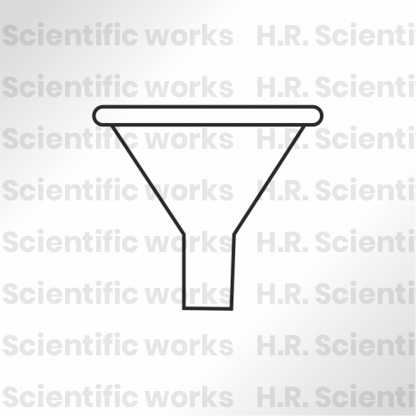 POWDER FUNNEL WITH B24 CONE