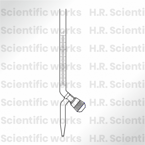 BURETTES WITH SCREW TYPE ROTAFLOW STOPCOCK WITH PTFE ( TEFLON) KEY