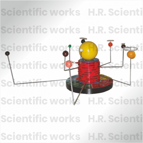 SOLAR SYSTEM MANUALLY OPERATED