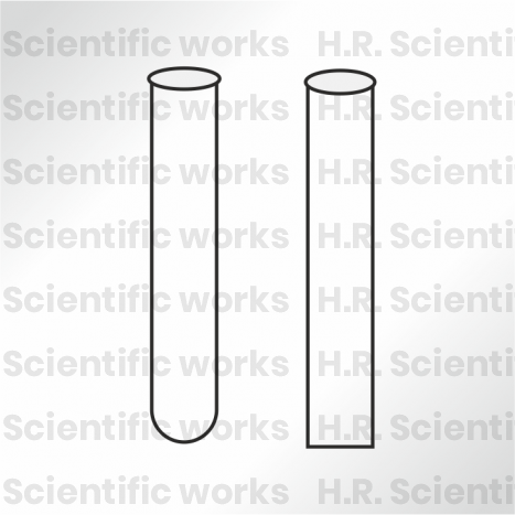 	TEST TUBES ROUND OR FLAT BOTTOM 