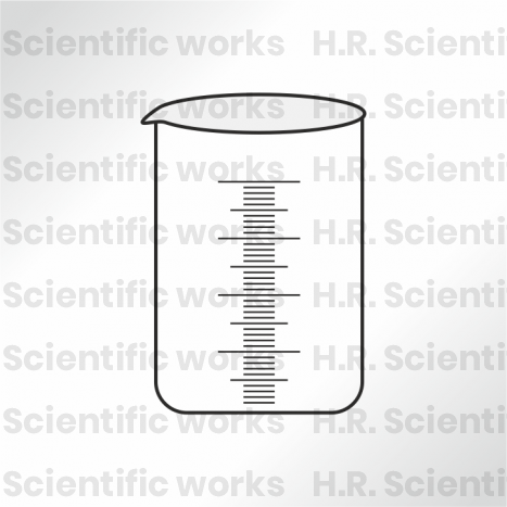 BEAKERS LOW FORM  GRADUATED ACCURACY OF GRADUATION ±15%