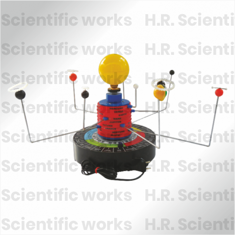 SOLAR SYSTEM MOTORIZED ON METAL BASE