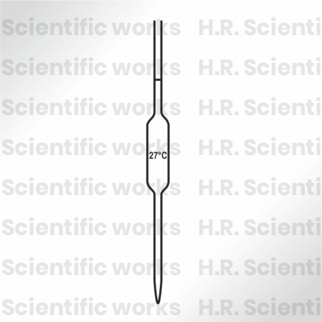 PIPETTES TRANSFER VOLUMETRIC WITH ONE MARK.